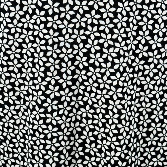 Chic & Effortless! Diane Von Furstenberg Reina Dress in Black & White Pr… - Picture 4 of 13